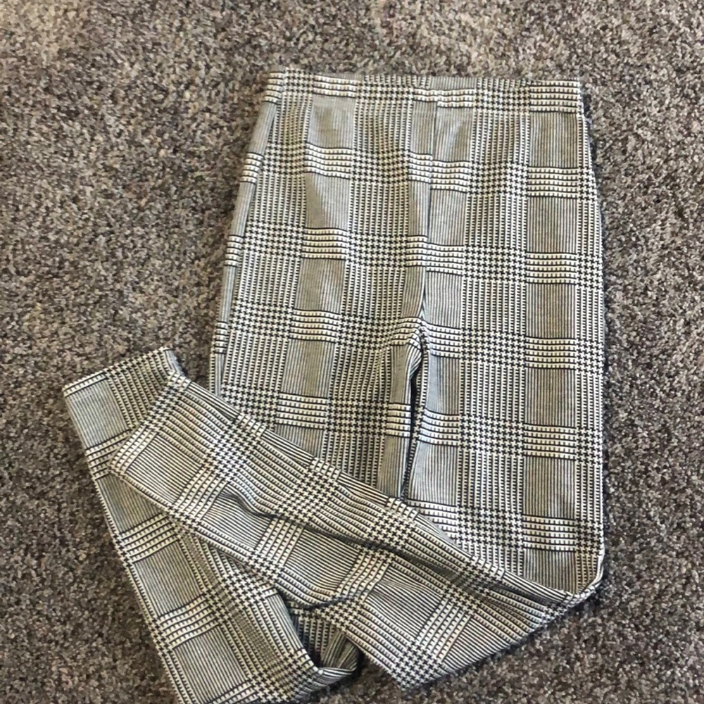 Plaid Leggings